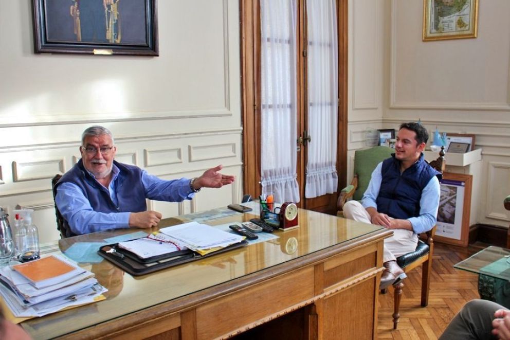 Concejales de Junín y Nueve de Julio fueron recibidos por el intendente Vicente Gatica