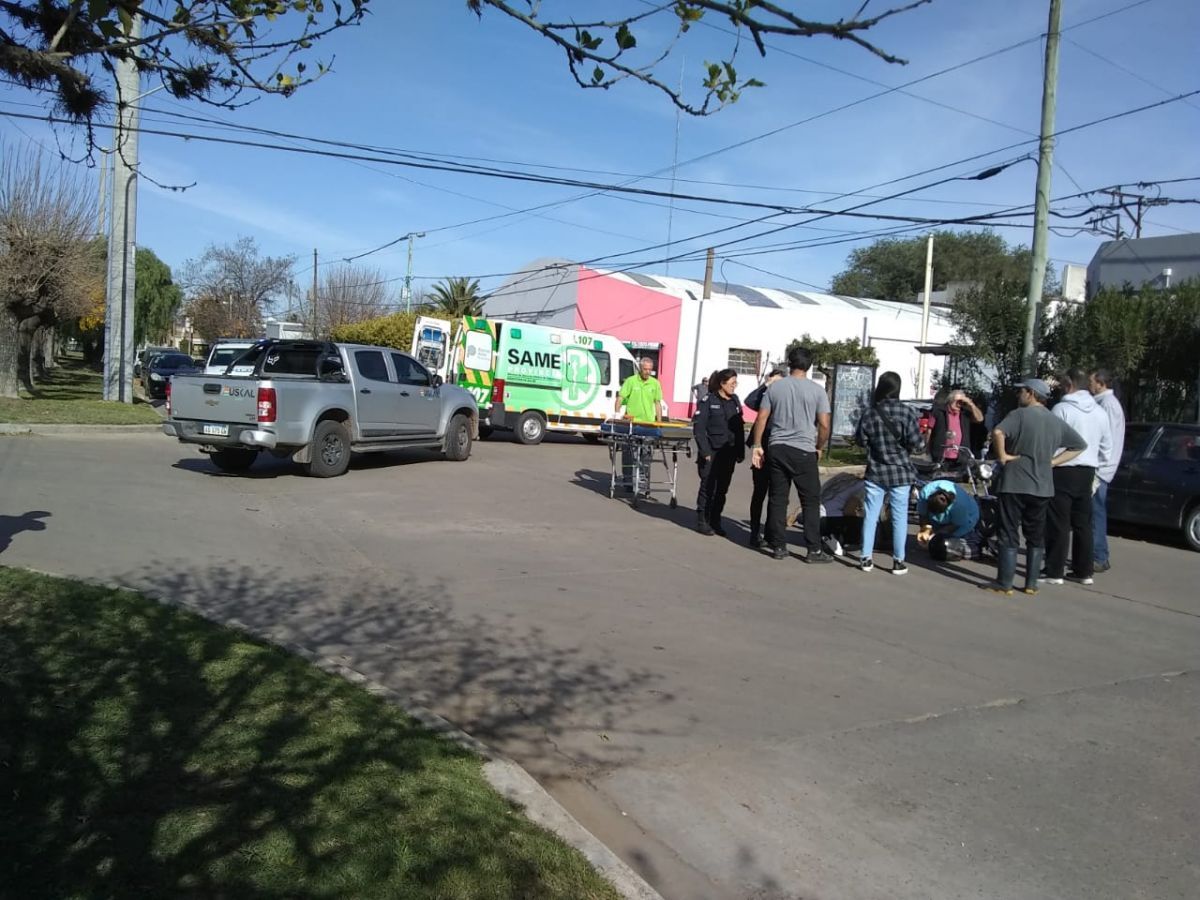 Accidente de tránsito en Remedios de Escalada y Corrientes