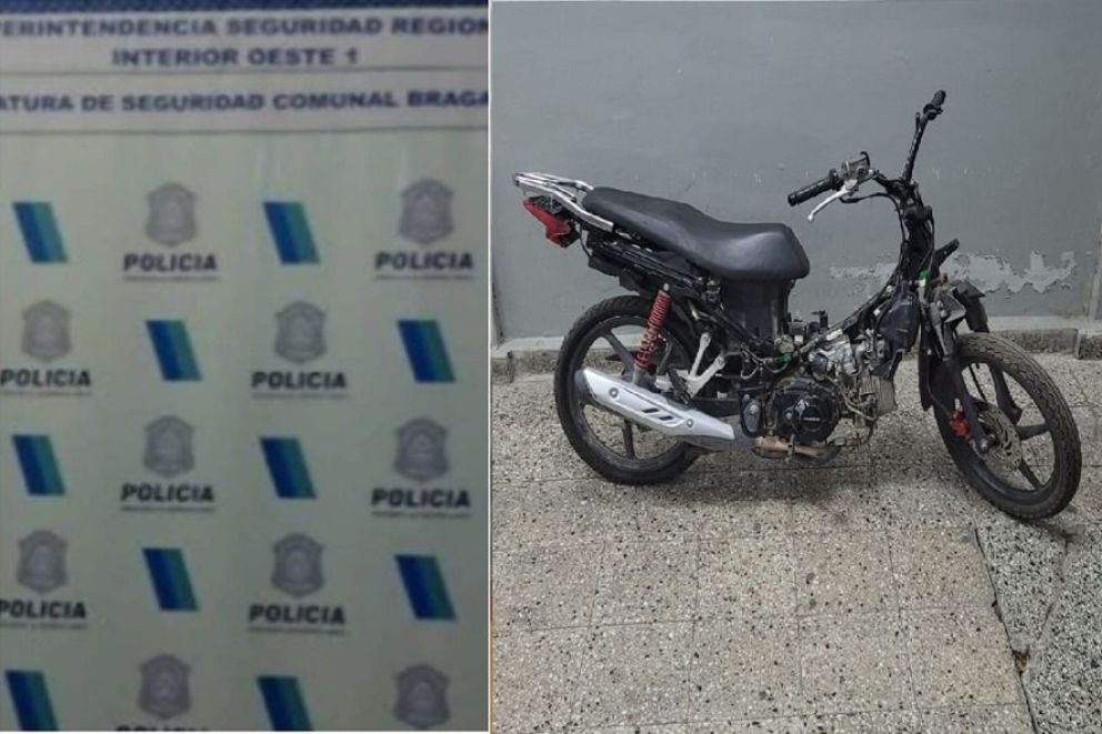 Testimonio de Tomás Coñequir tras recuperar la moto que le robaron