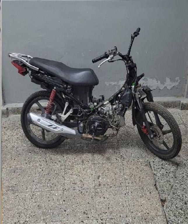 Encontraron una moto que fue robada ayer