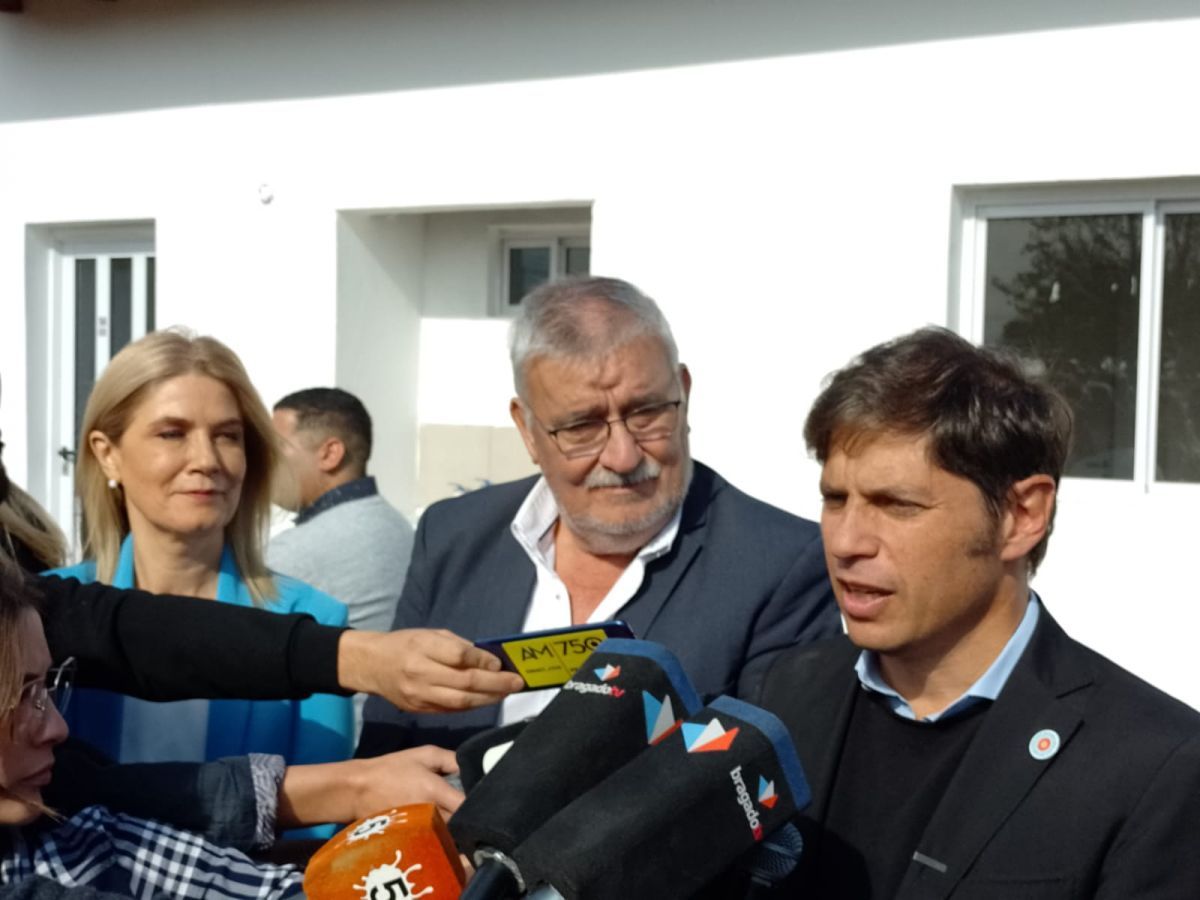 Kicillof: "Para seguir haciendo obras tenemos que seguir gobernando"