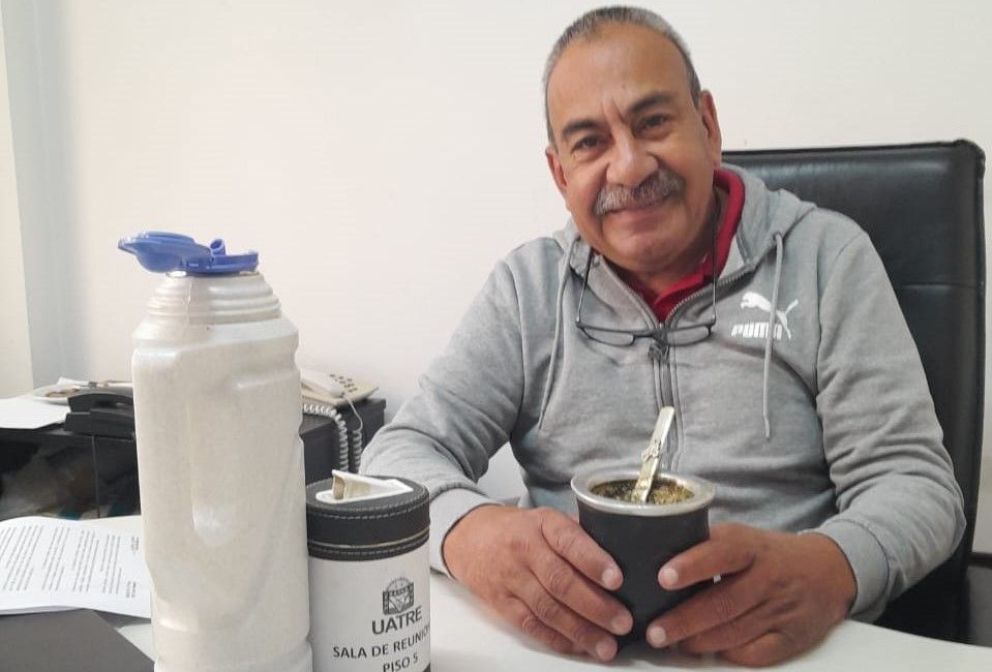 El titular de la UATRE nacional, José Voytenco fue recibido por el Papa Francisco