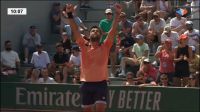 Genaro Olivieri pasó a la segunda ronda del cuadro principal del Roland Garros